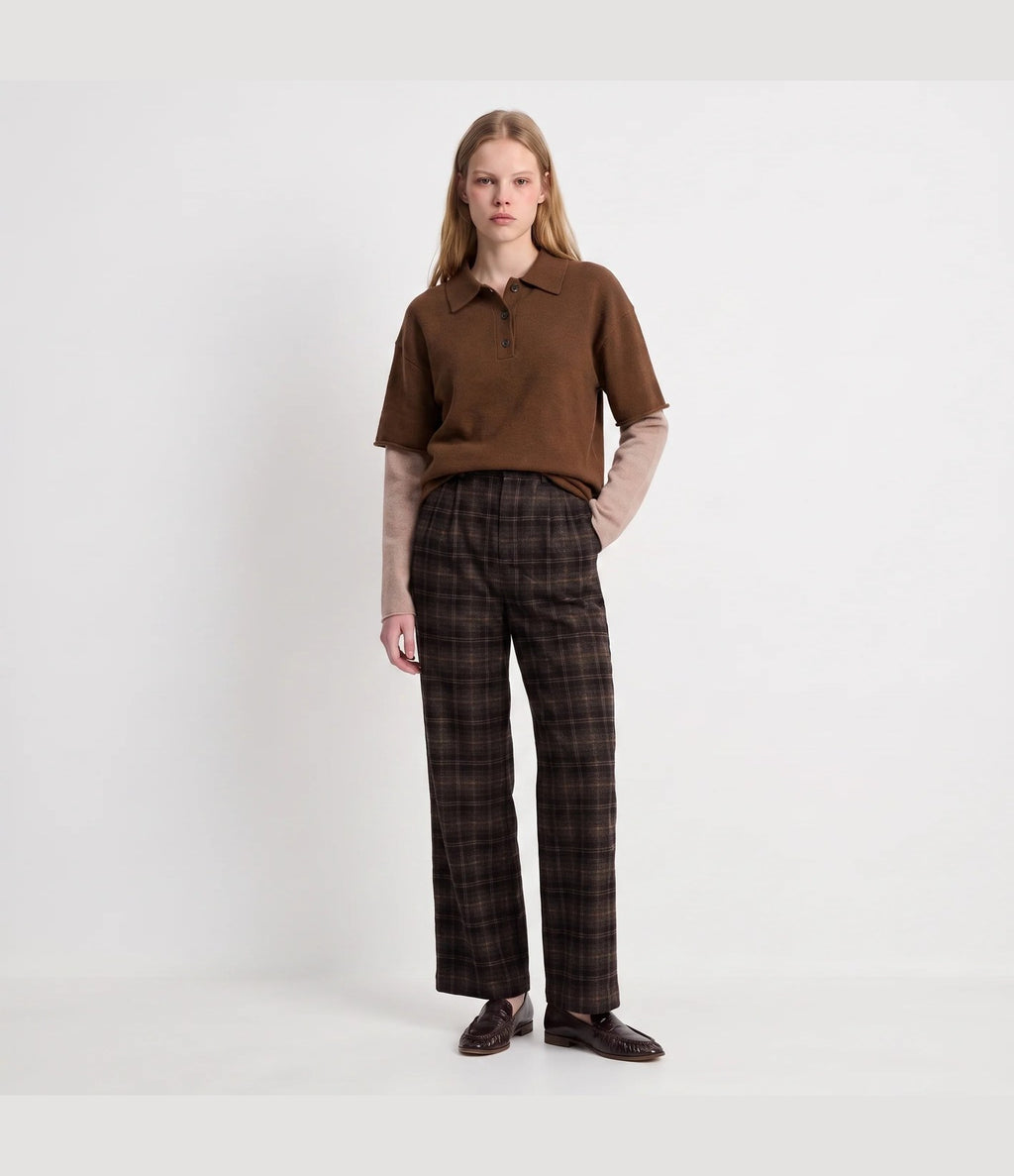 Artlove Mareline Jersey Polo Brown
