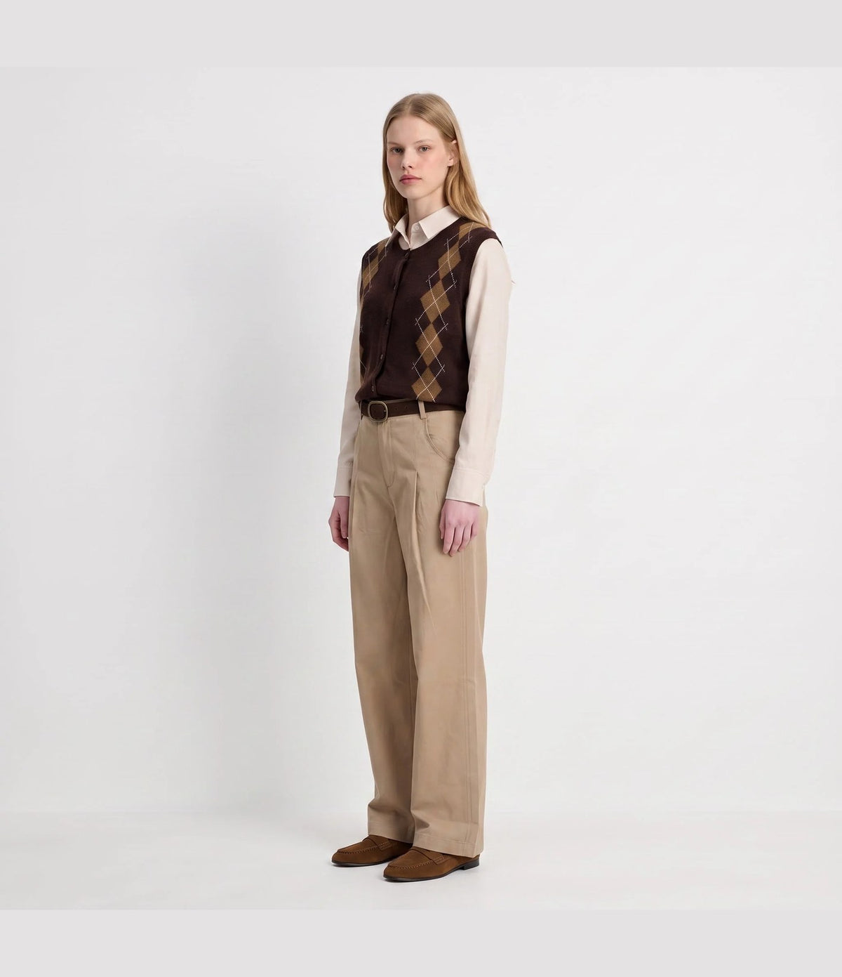 Artlove Aniane Chaleco Rombos Brown