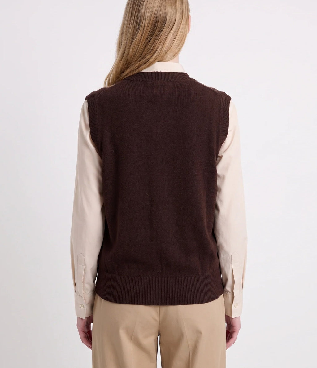 Artlove Aniane Chaleco Rombos Brown