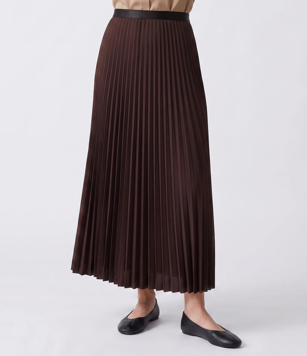 Artlove Cleane Falda Plisada Brown