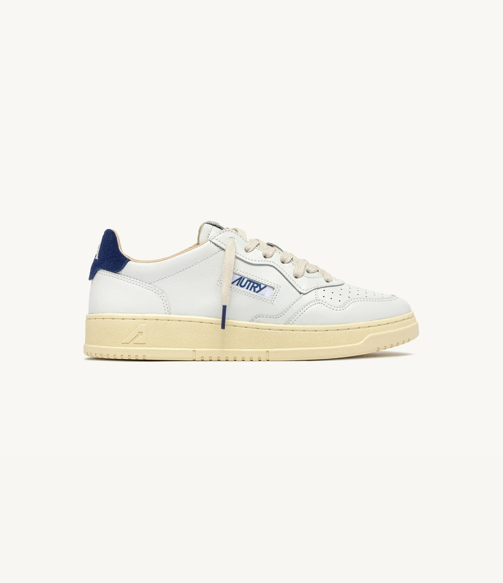 Autry Medalist Low Blanco Azul