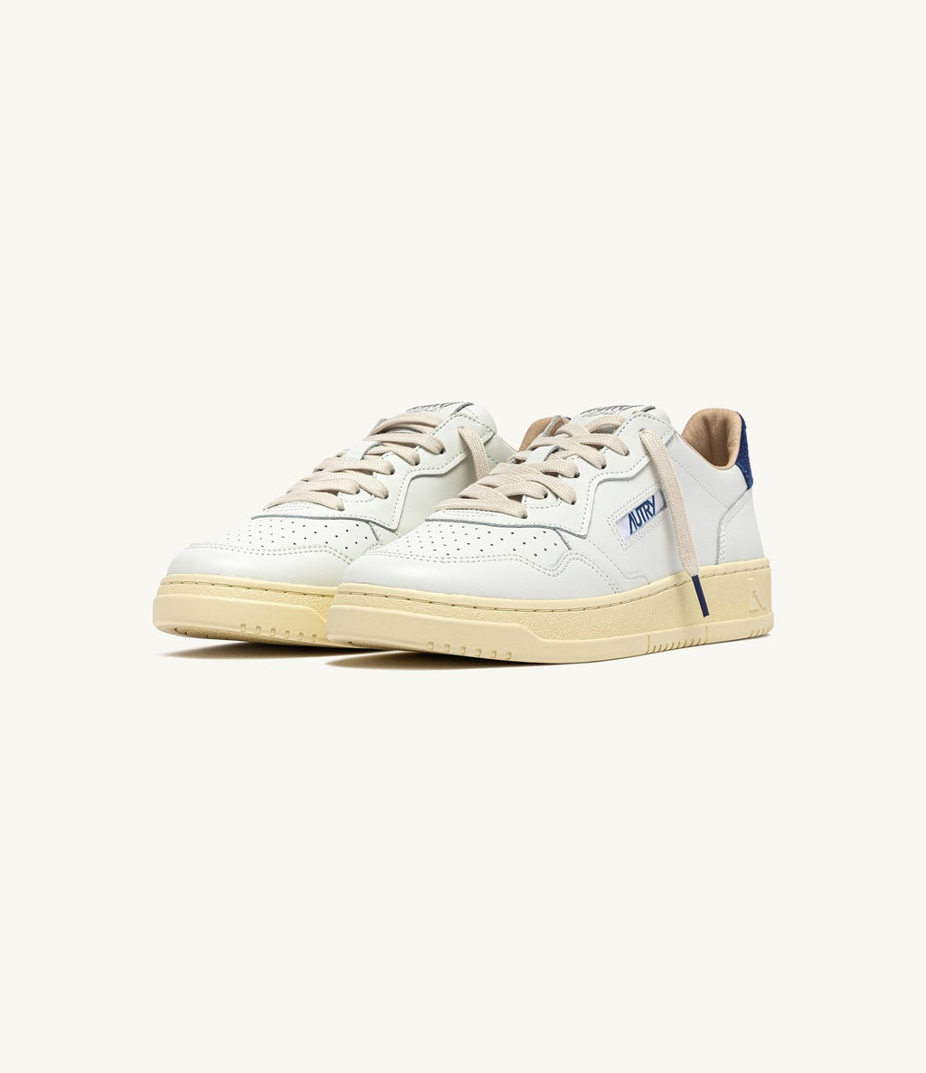 Autry Medalist Low Blanco Azul