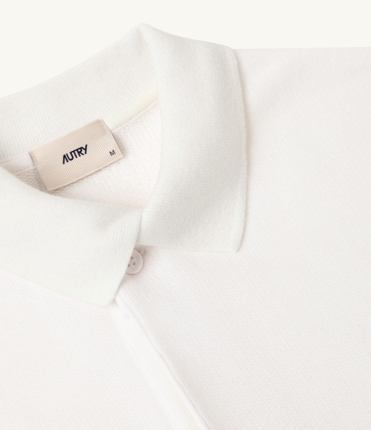 Autry Polo Sweatshirt Blanco