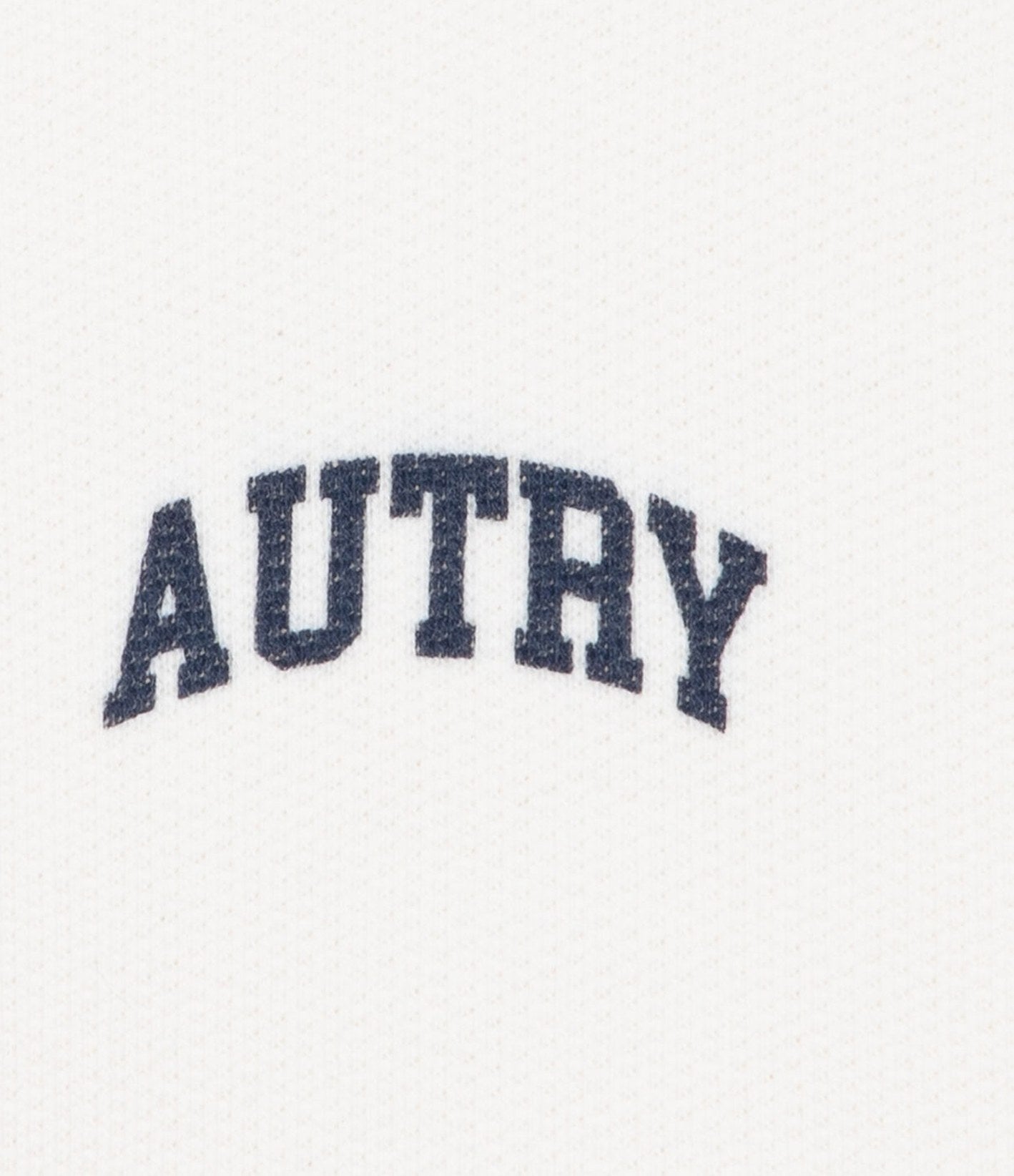 Autry Polo Sweatshirt Blanco