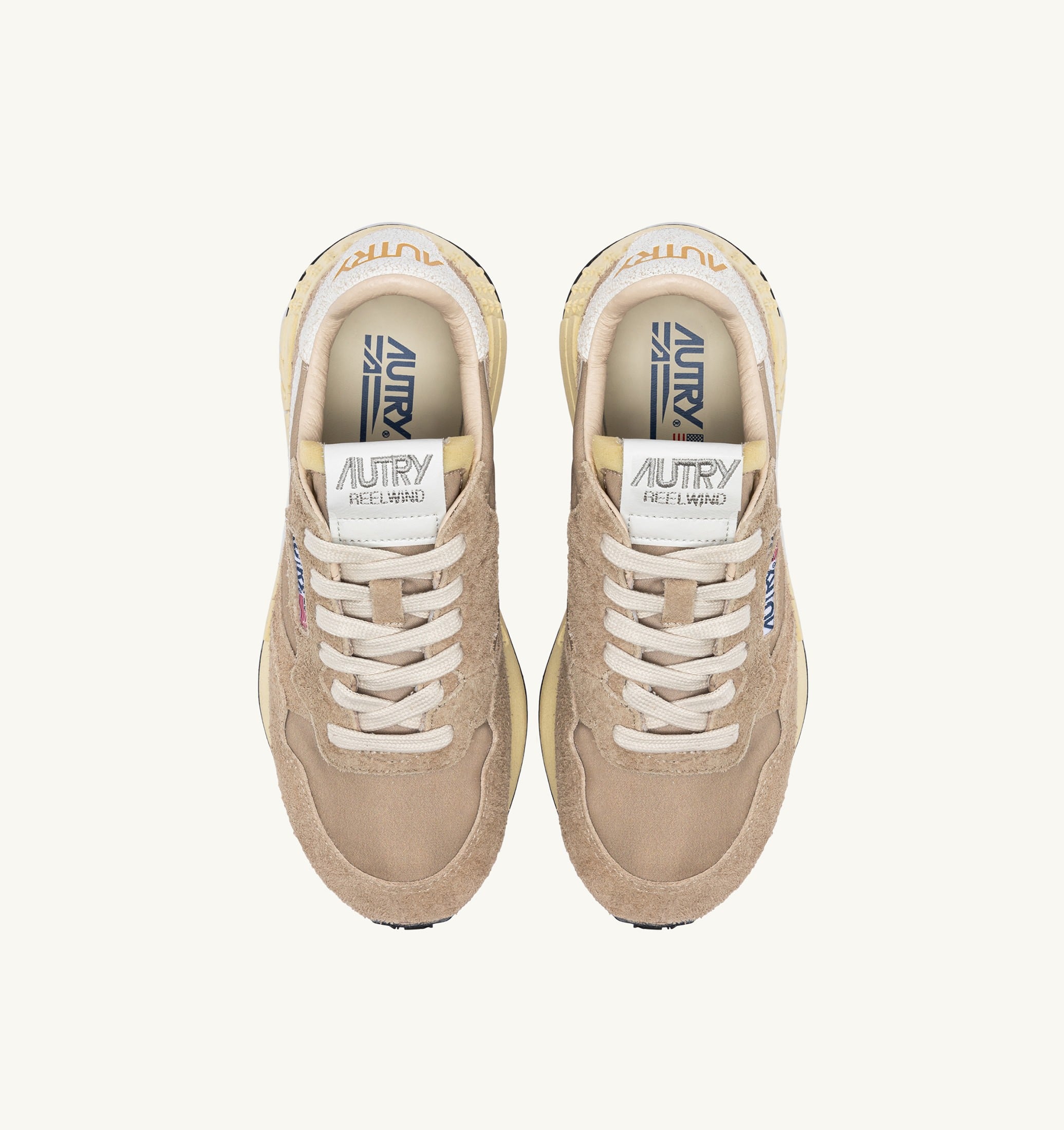 Zapatillas Autry Reelwind Low mujer pepper blanco — vista 8