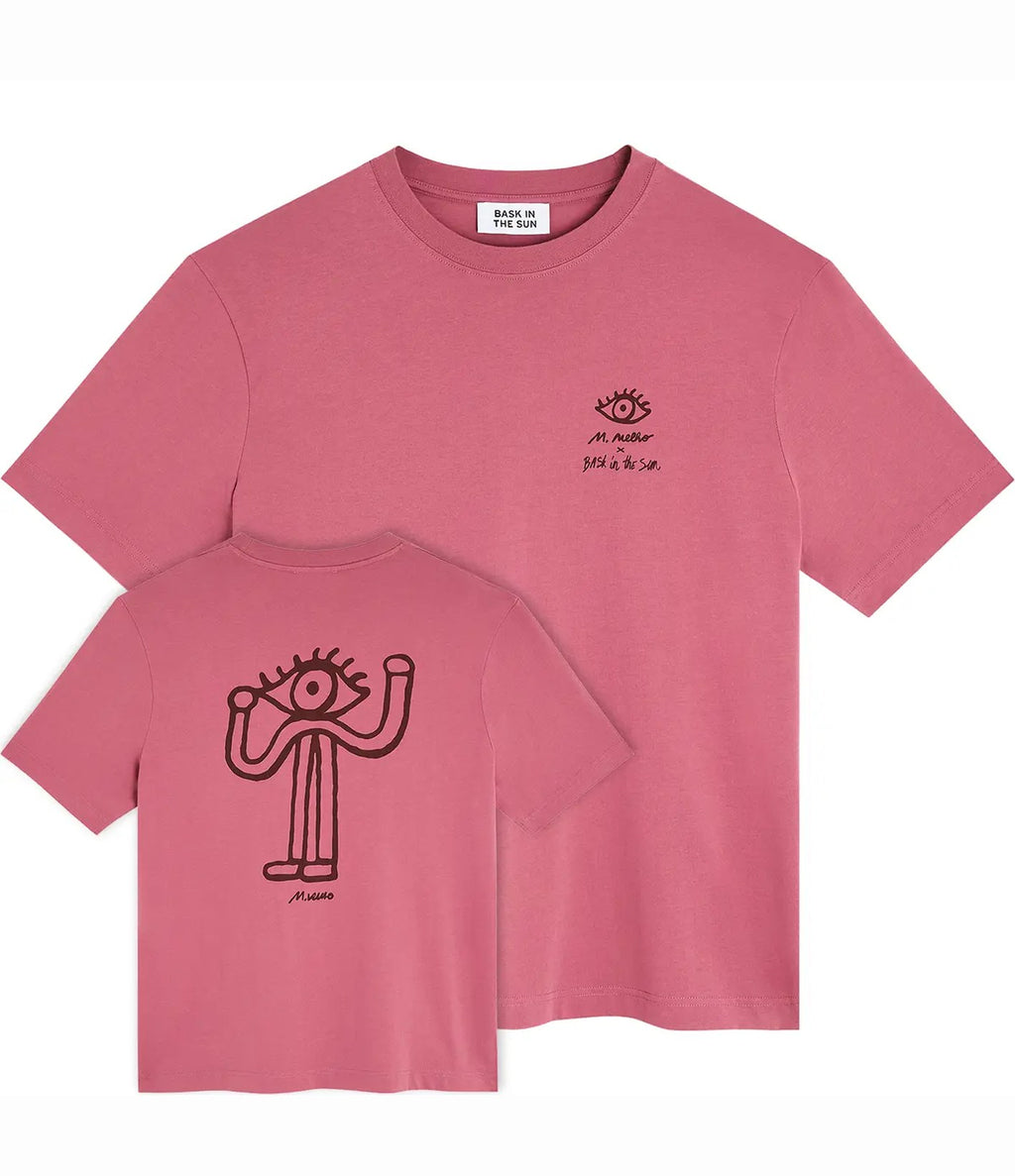 Bask In The Sun Eye Tee Rosewood
