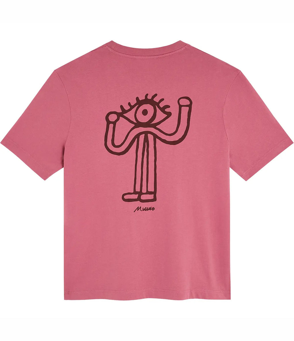 Bask In The Sun Eye Tee Rosewood