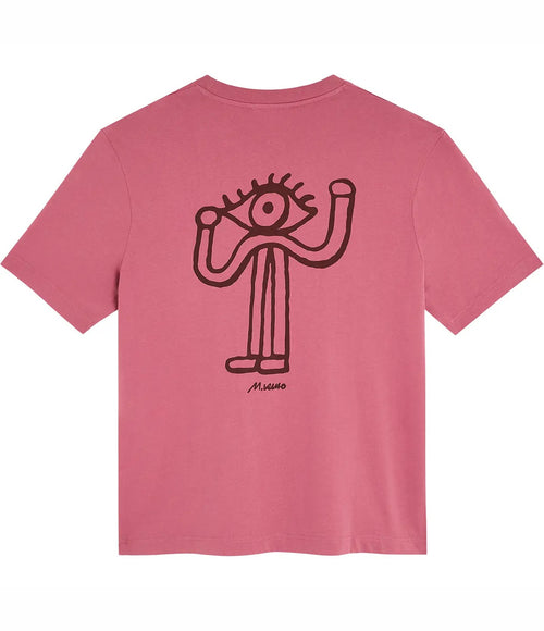 Bask In The Sun Eye Tee Rosewood