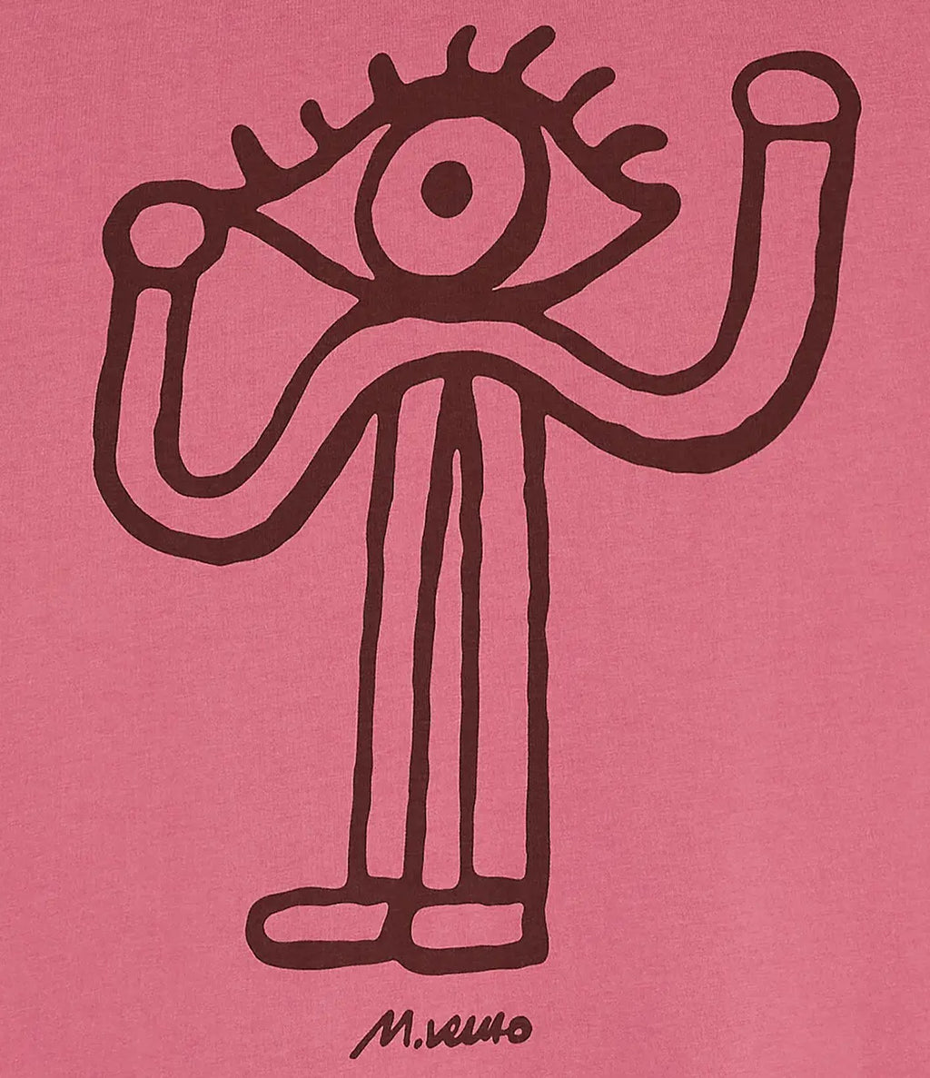 Bask In The Sun Eye Tee Rosewood