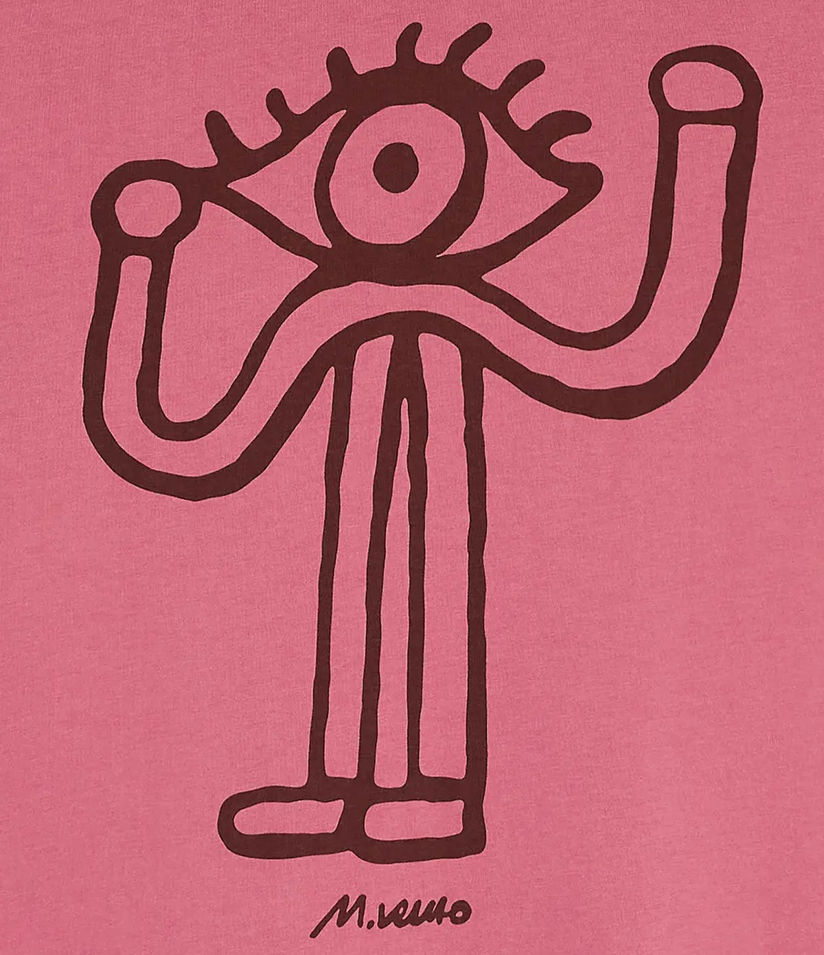 Bask In The Sun Eye Tee Rosewood