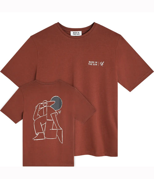 Bask In The Sun Sun Tee Brownie
