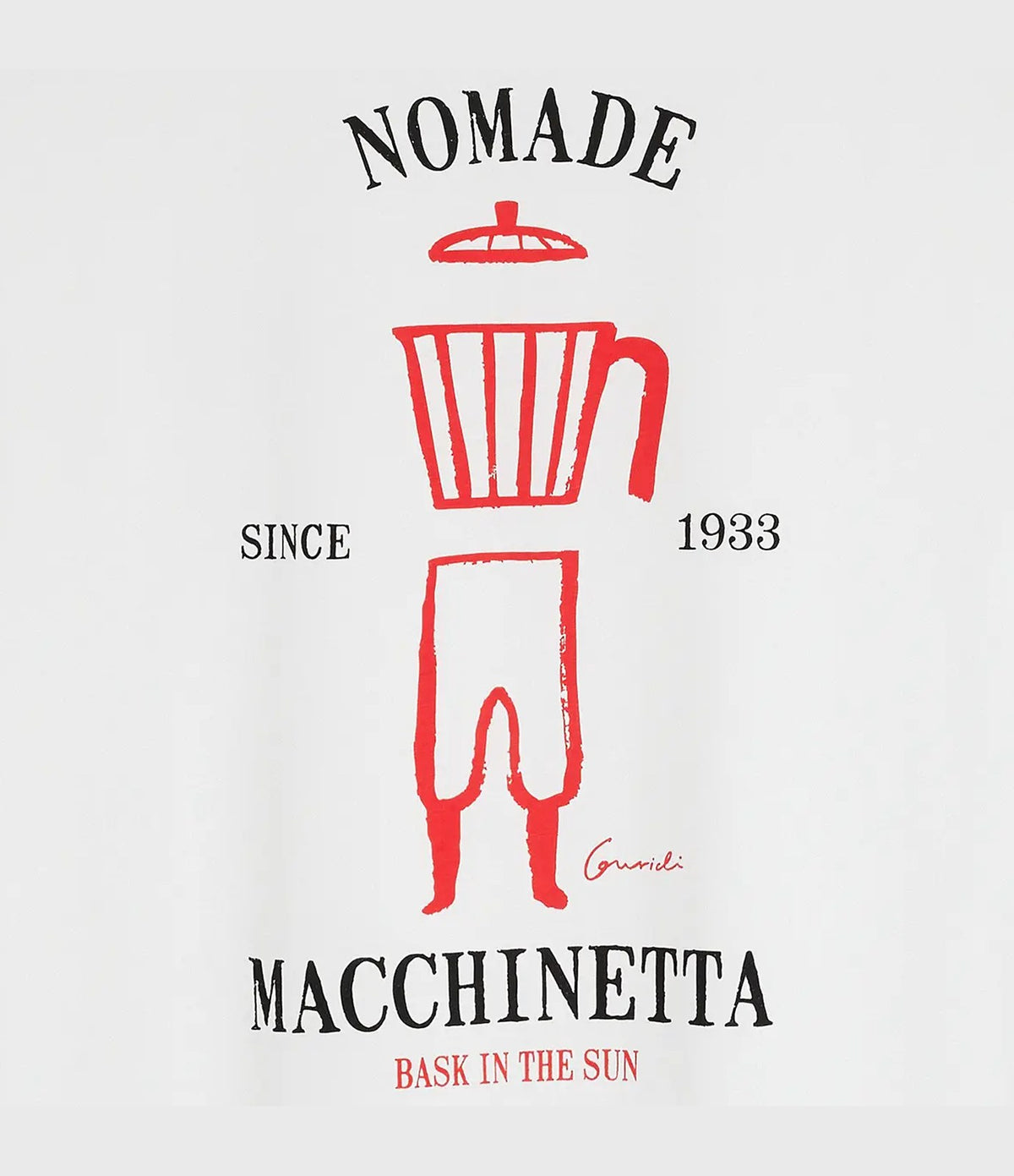 Bask In The Sun Macchinetta Tee Natural