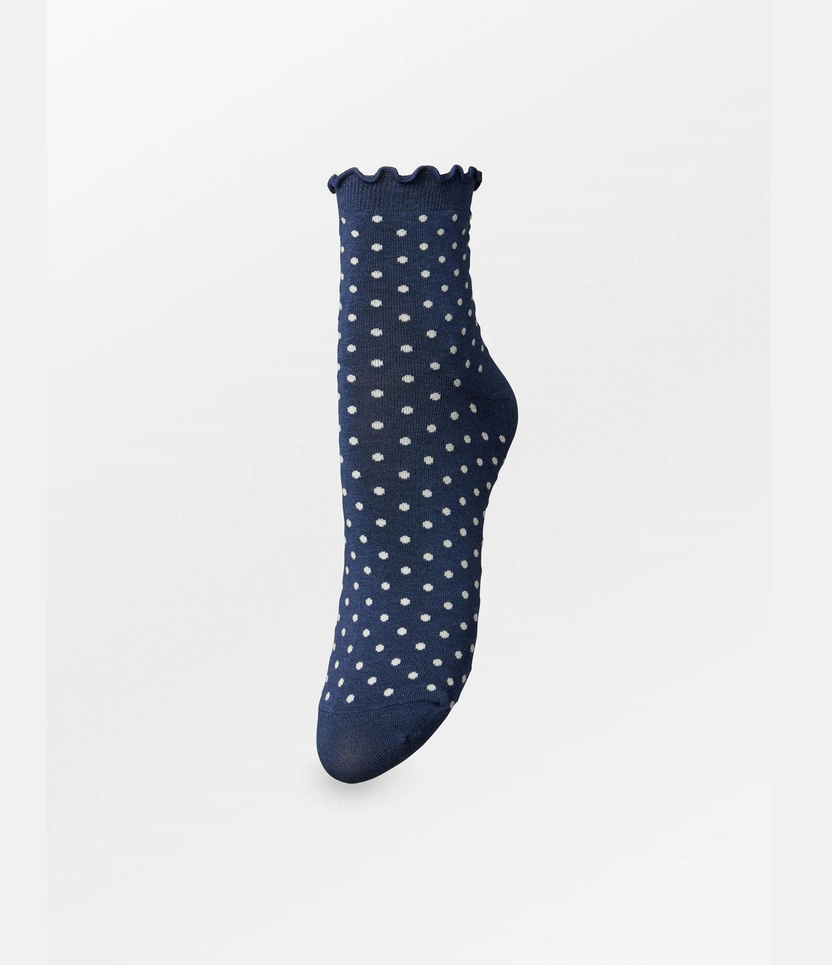 Becksondergaard Dotted Frilla Short Sock Naval Academy Blue