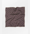 Becksondergaard Starlie Grid Sia Scarf Chocolate Torte