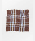Becksondergaard Plaidia Cowea Scarf Cappuccino Brown
