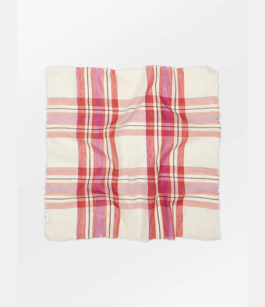 Becksondergaard Plaidia Cowea Scarf Rooibos Orange
