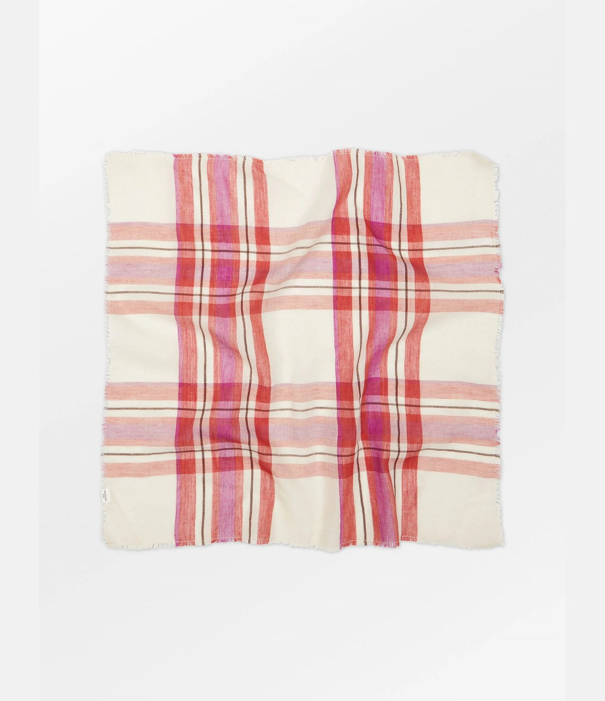 Becksondergaard Plaidia Cowea Scarf Rooibos Orange
