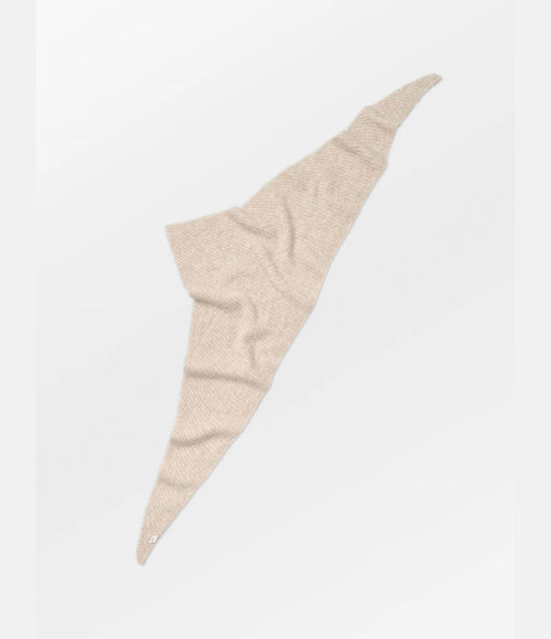 Becksondergaard Alpaca-Wool Triangle Scarf Simply Taupe Beige