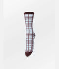 Becksondergaard Grid Visca Sock Skyway Blue