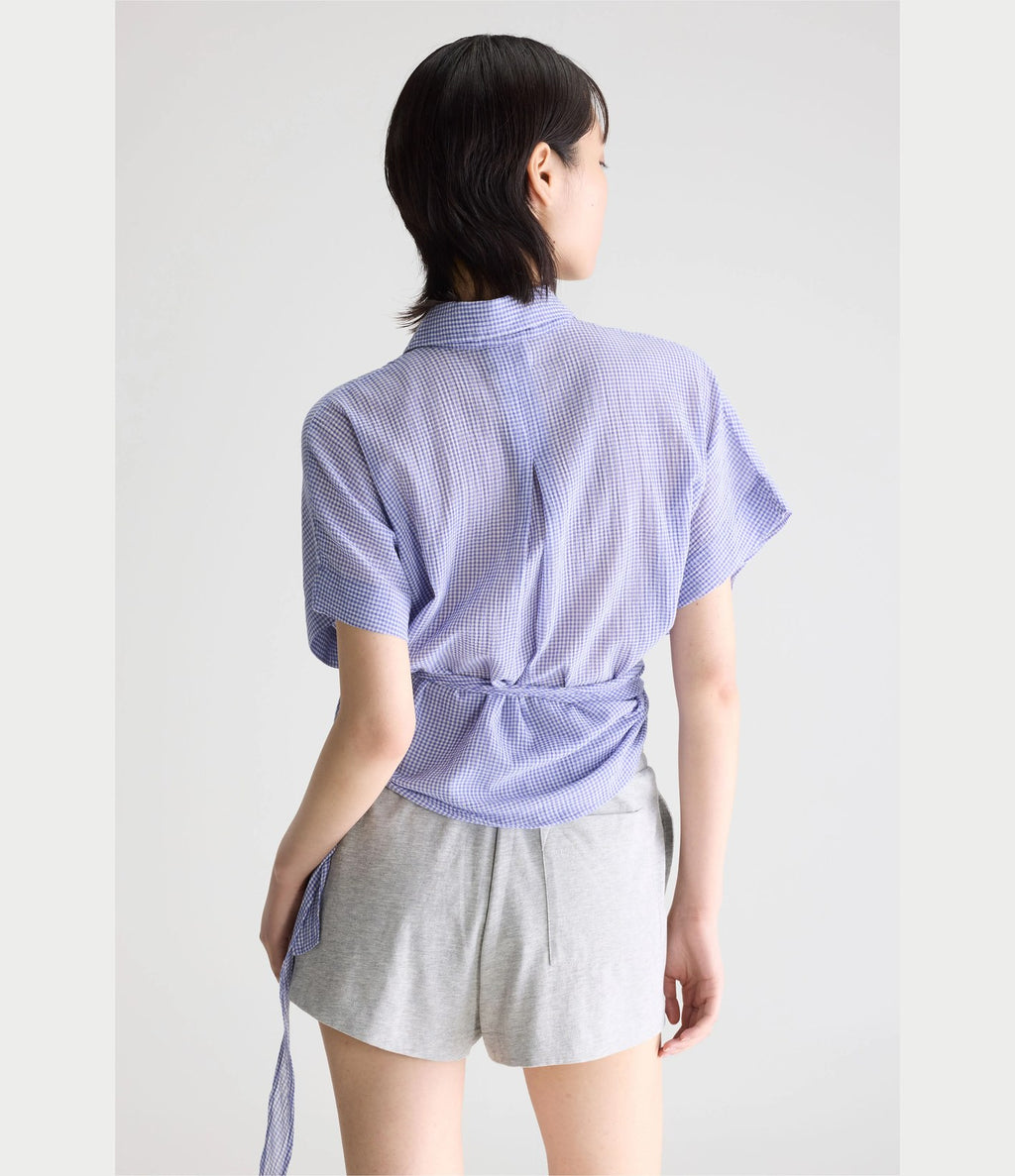 Bellerose Coral Chemise Vichy Bleue