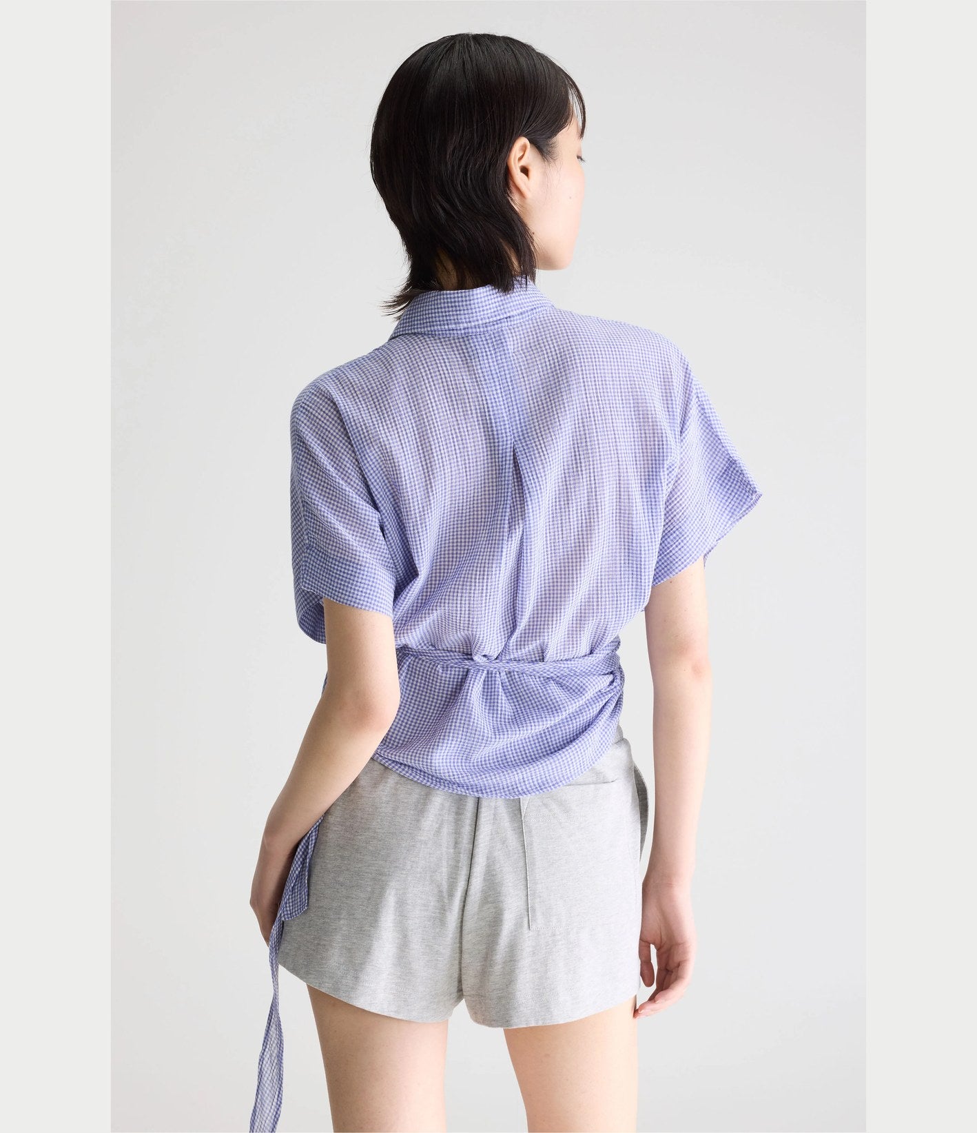 Bellerose Coral Chemise Vichy Bleue