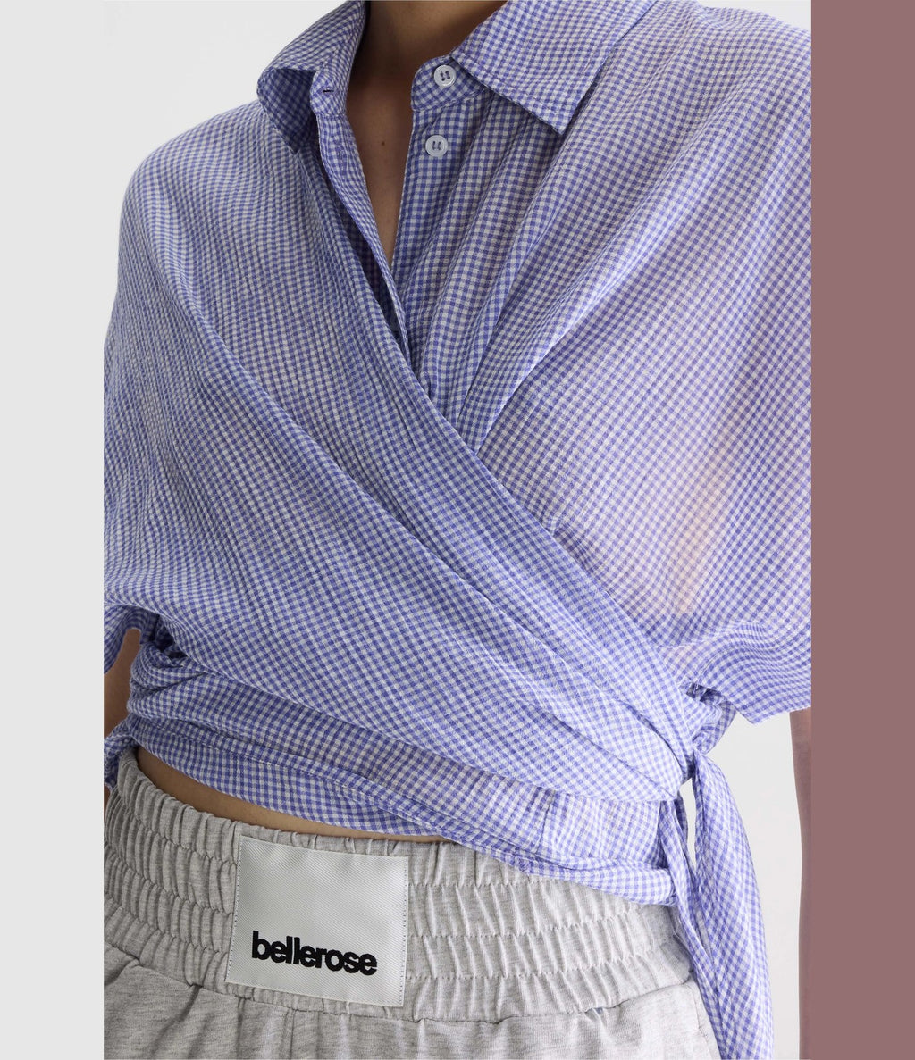 Bellerose Coral Chemise Vichy Bleue