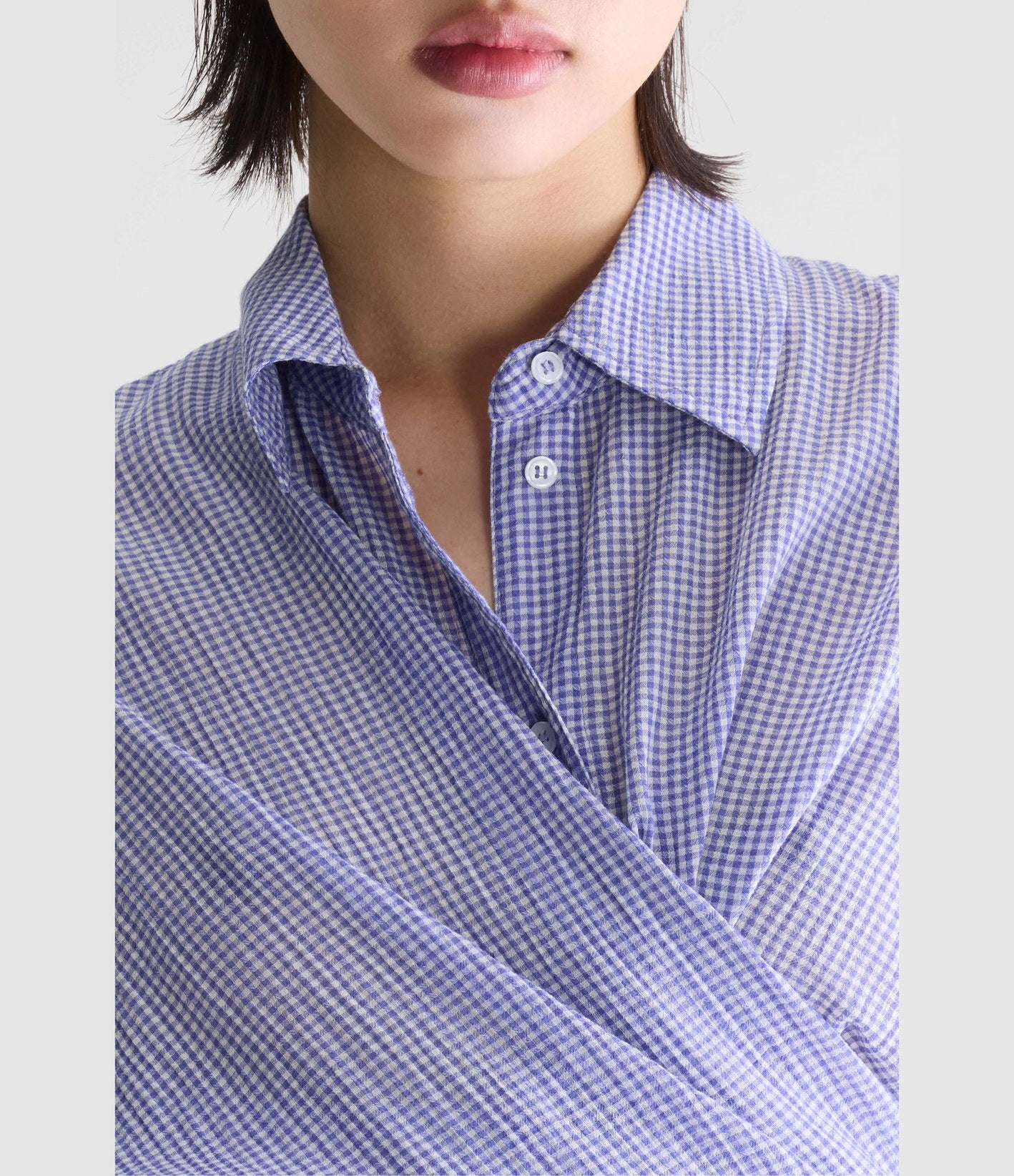 Bellerose Coral Chemise Vichy Bleue