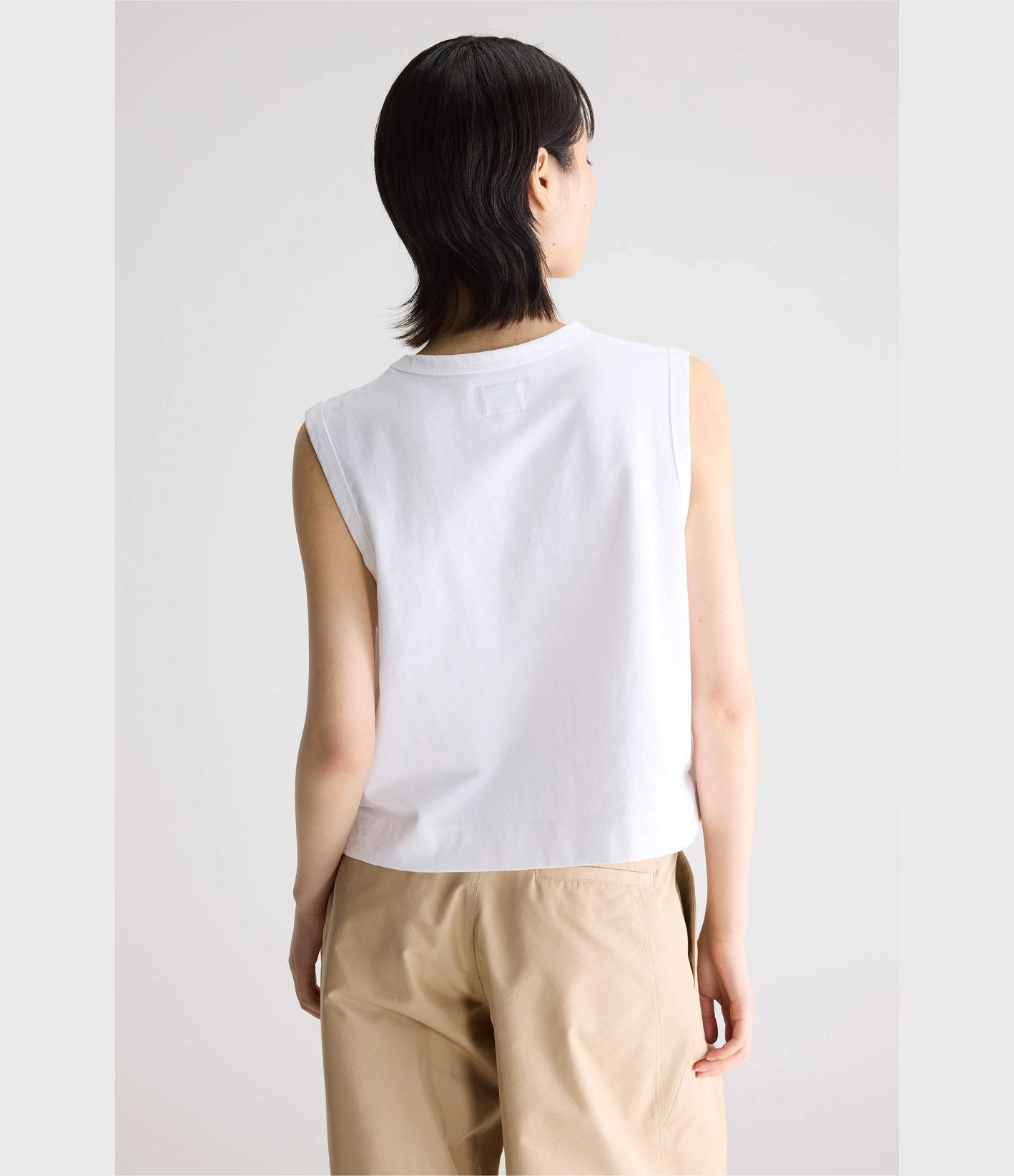 Bellerose Cuare Sleeveless T-shirt White