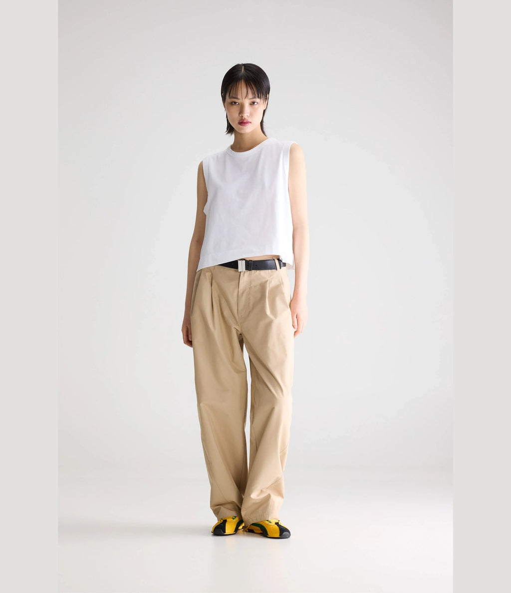 Bellerose Cuare Sleeveless T-shirt White