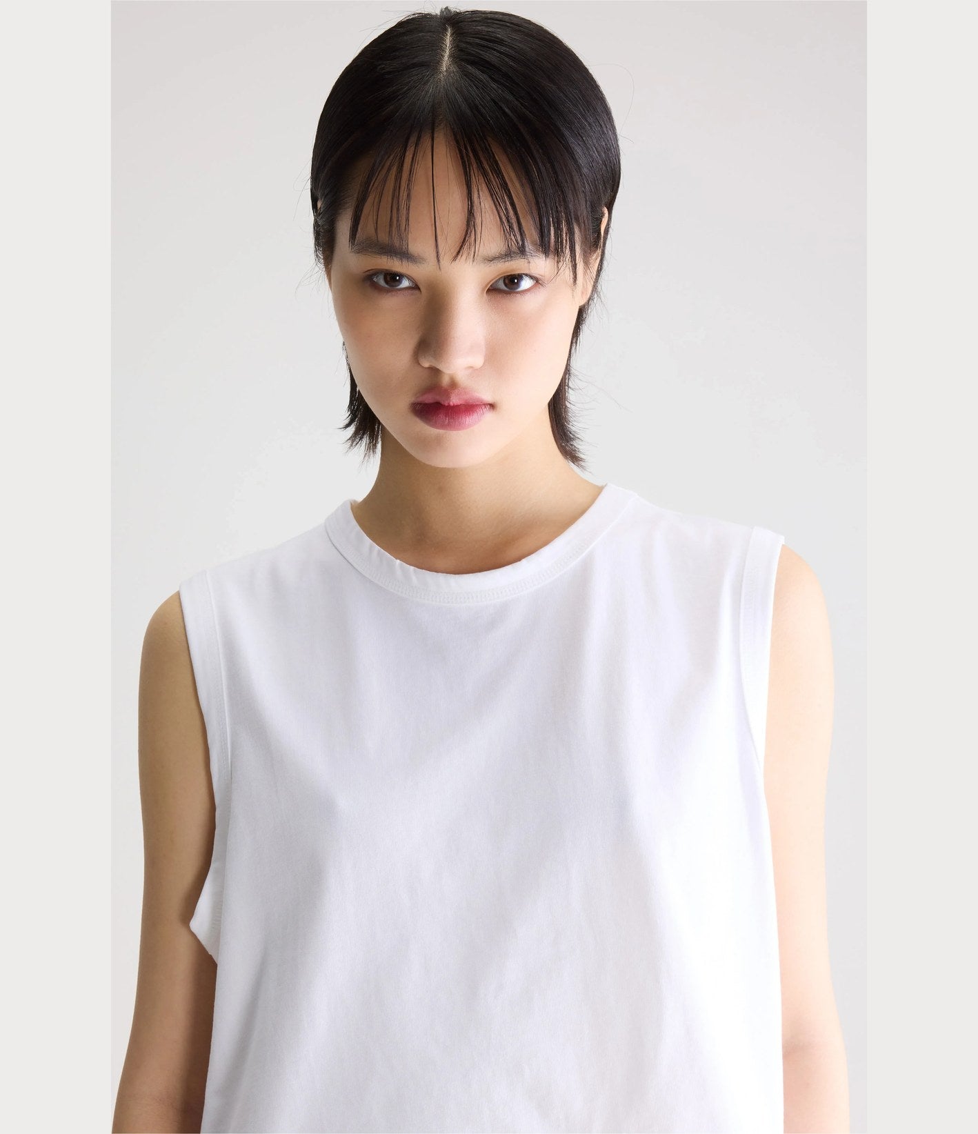Bellerose Cuare Sleeveless T-shirt White