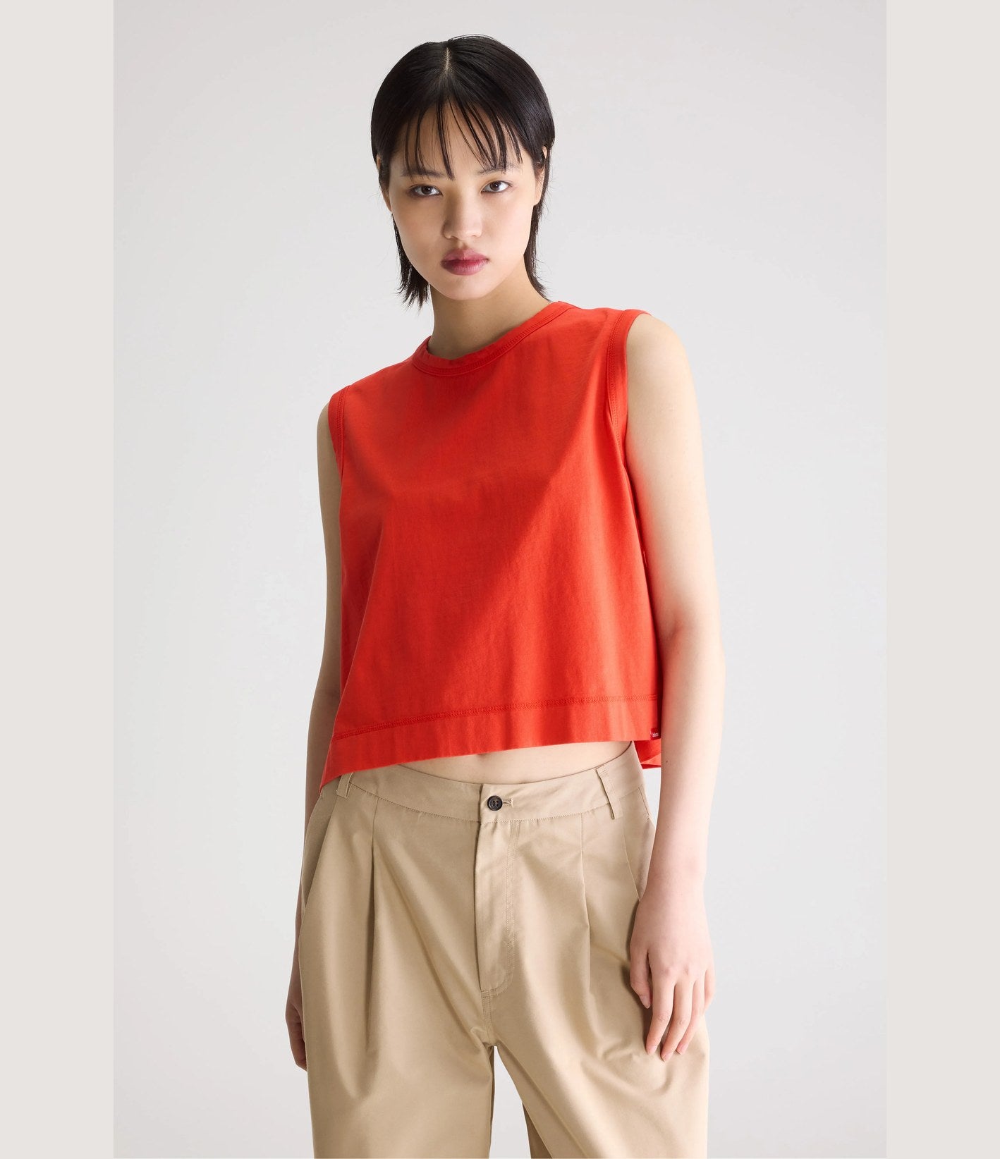 Bellerose Cuare Camiseta Sin Mangas Naranja