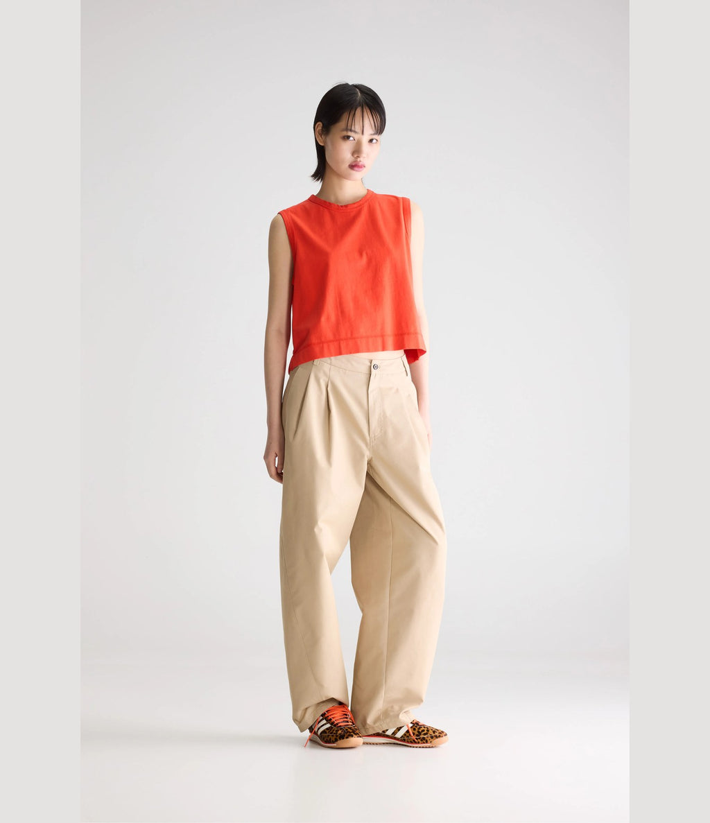 Bellerose Cuare Camiseta Sin Mangas Naranja
