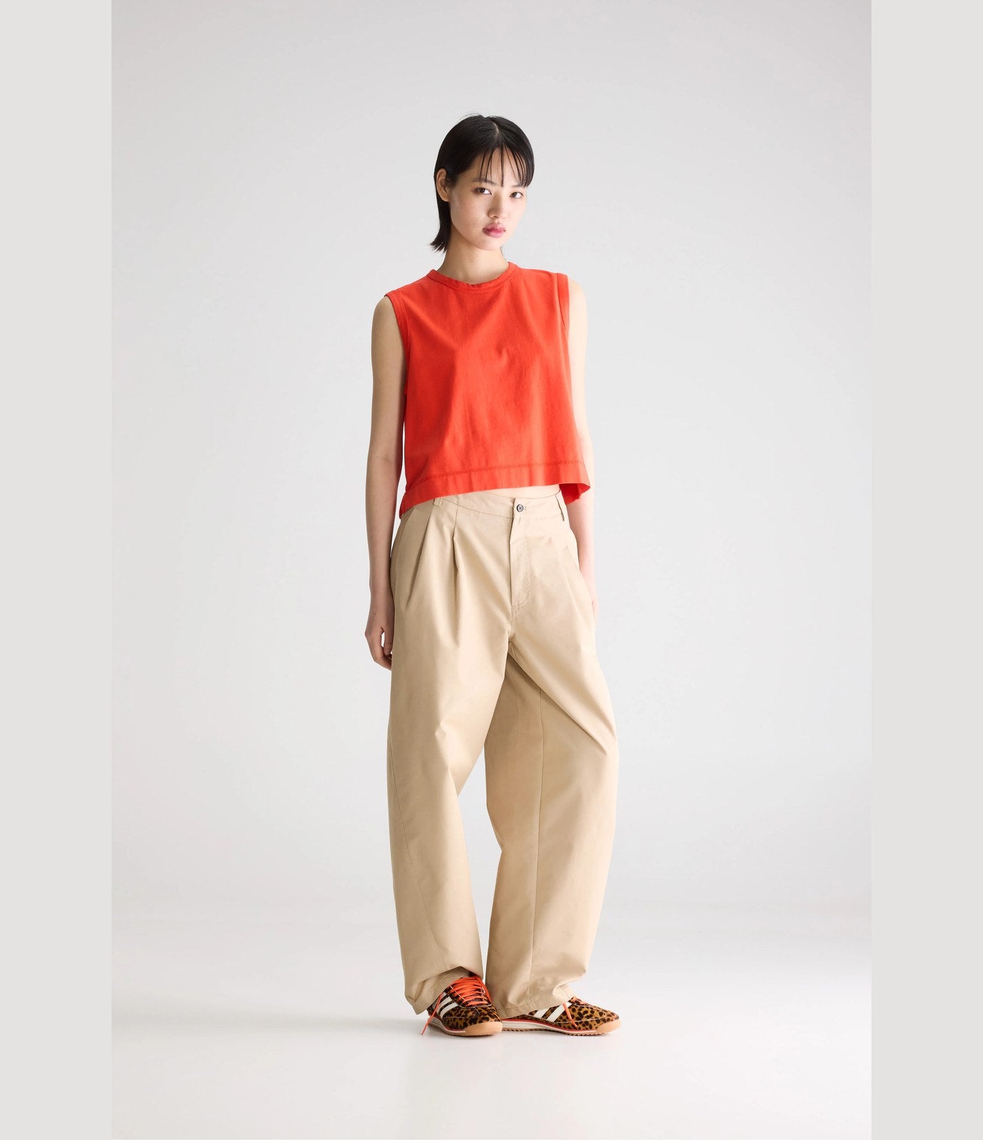 Bellerose Cuare Camiseta Sin Mangas Naranja