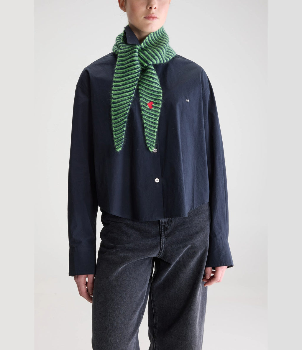 Bellerose Dusol Fular Rayas Verde