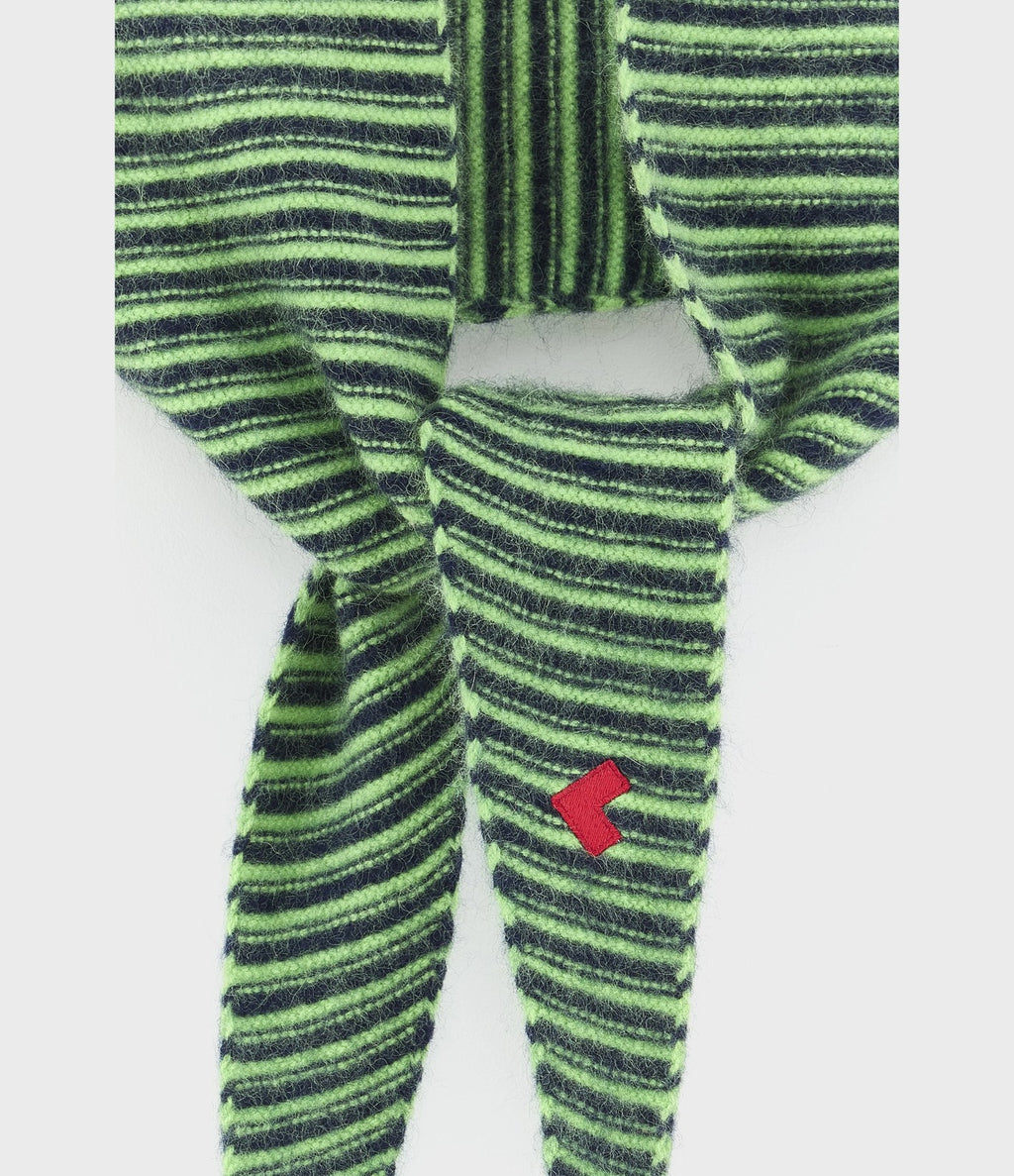 Bellerose Dusol Fular Rayas Verde