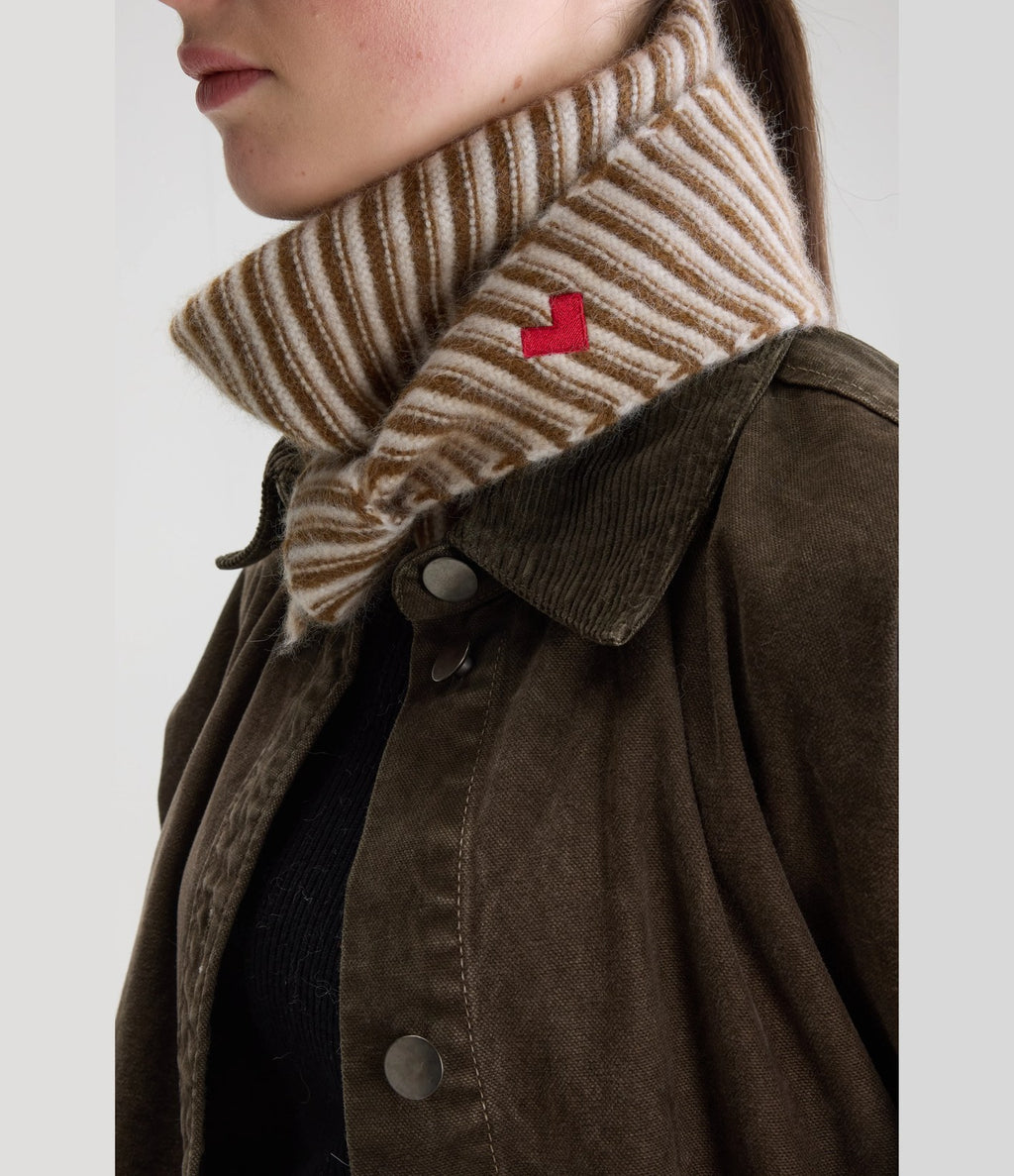 Bellerose Dusol Scarf Stripe Beige