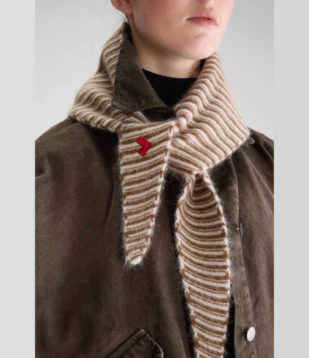 Bellerose Dusol Scarf Stripe Beige