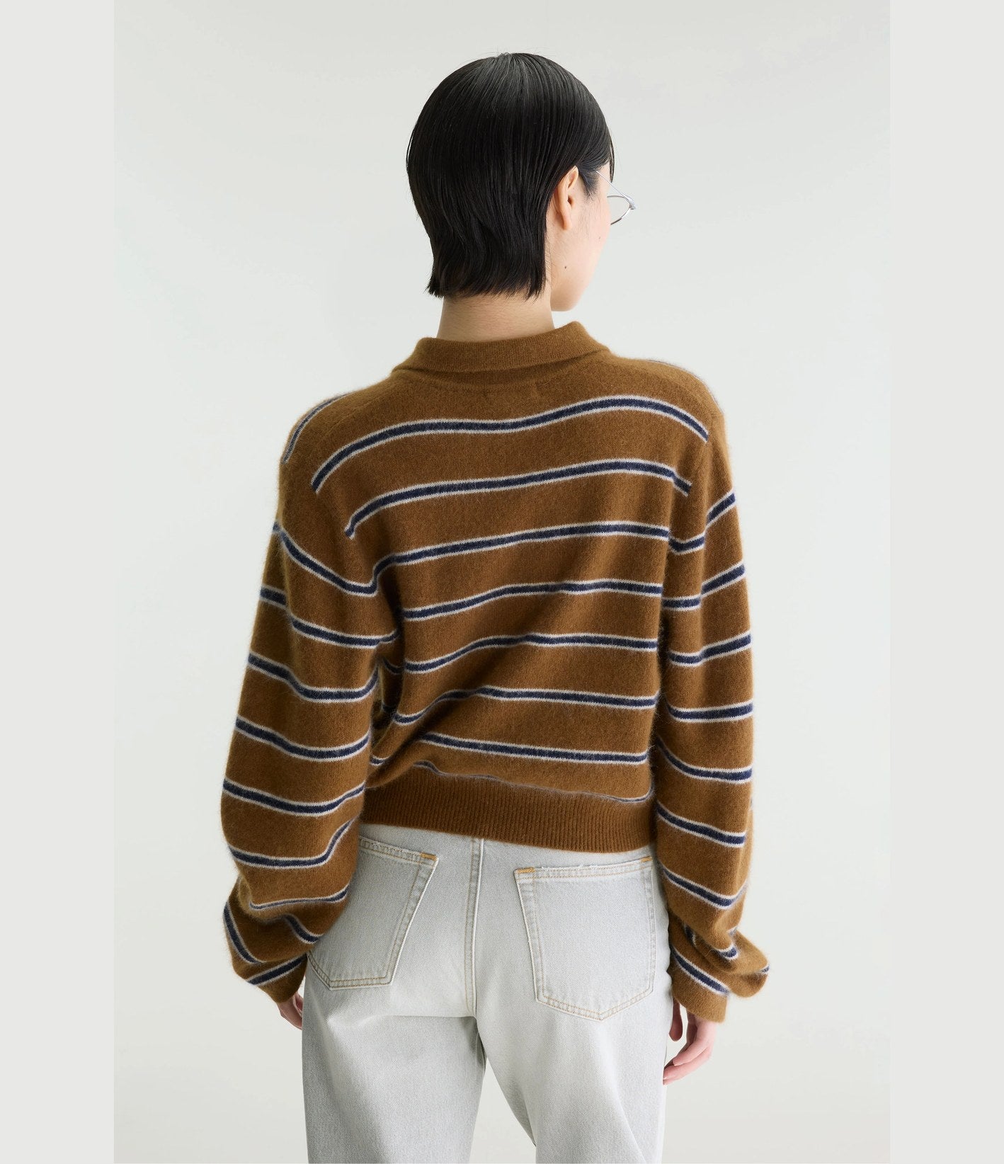 Bellerose Dussyr Jersey Polo Rayas Olive