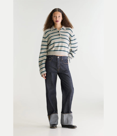Bellerose Dussyr Pull Polo Rayures Raf
