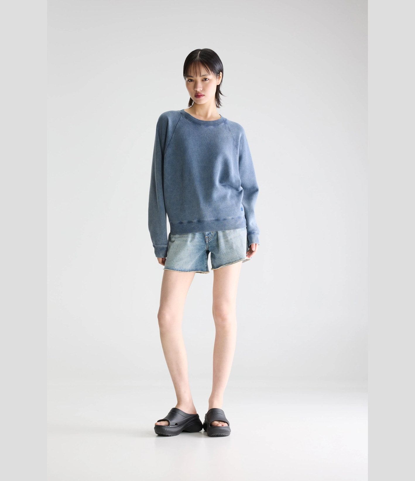 Bellerose Fella Sweatshirt Indigo Blue