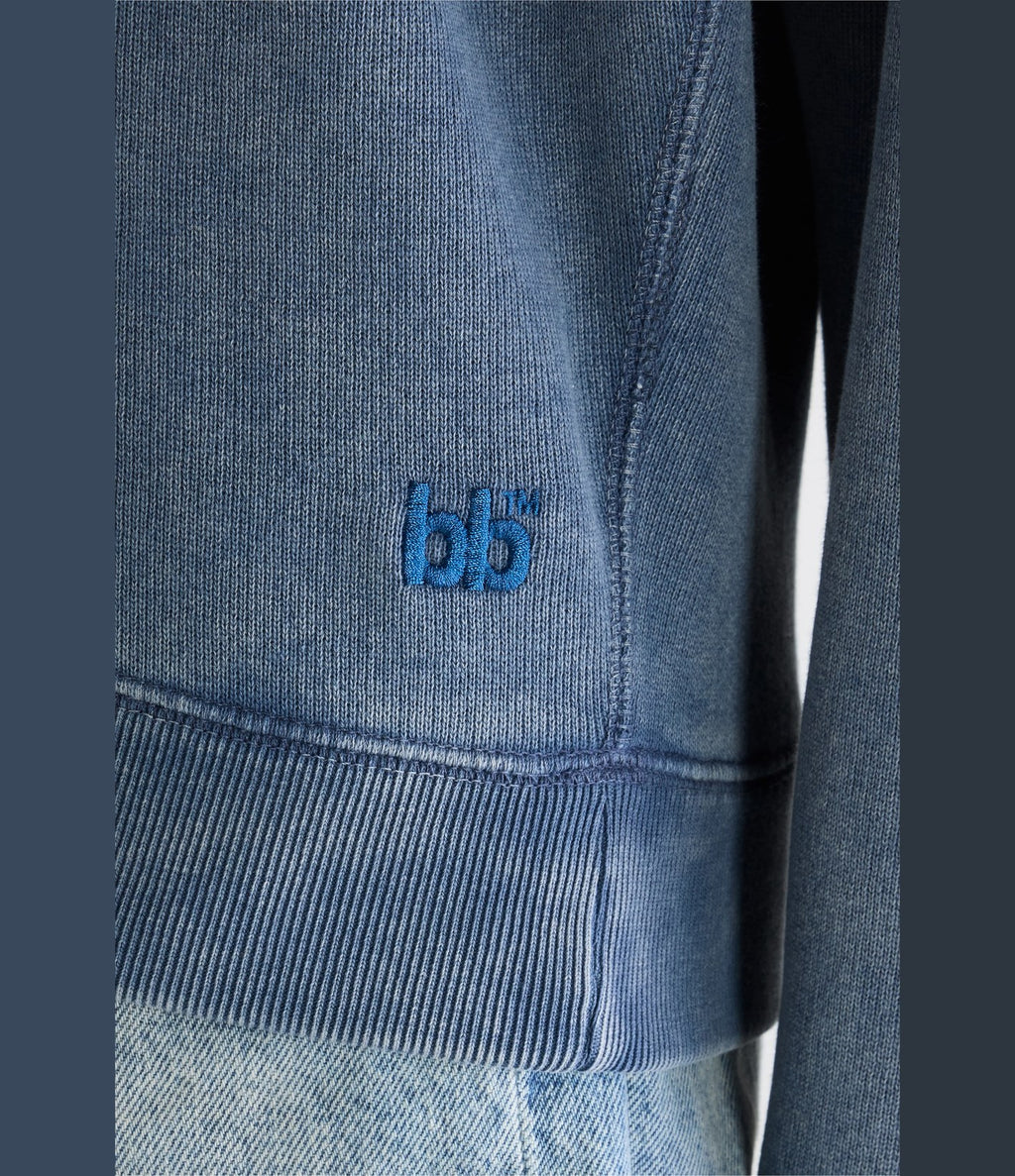 Bellerose Fella Sweatshirt Indigo Blue