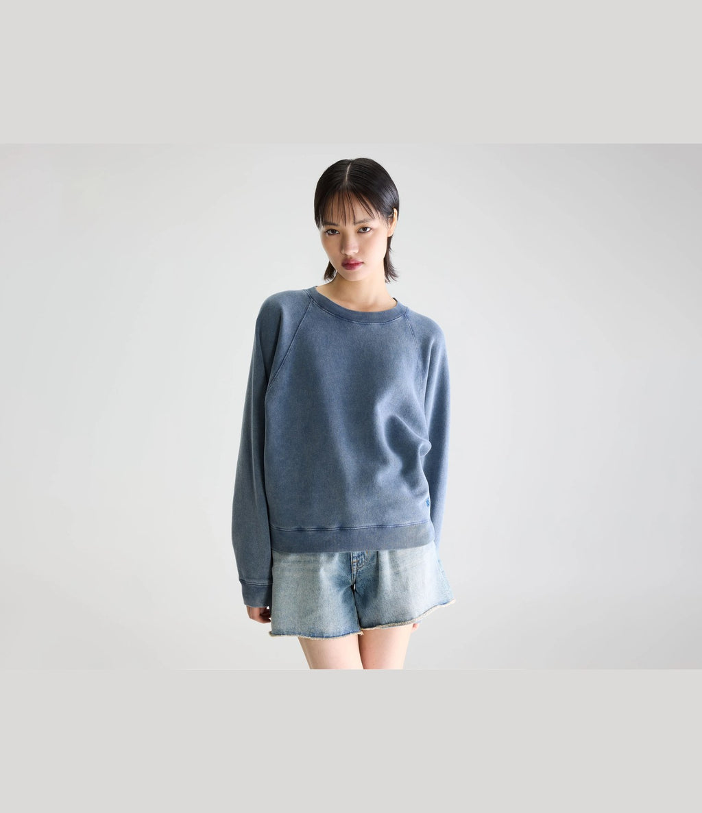 Bellerose Fella Sweatshirt Indigo Blue