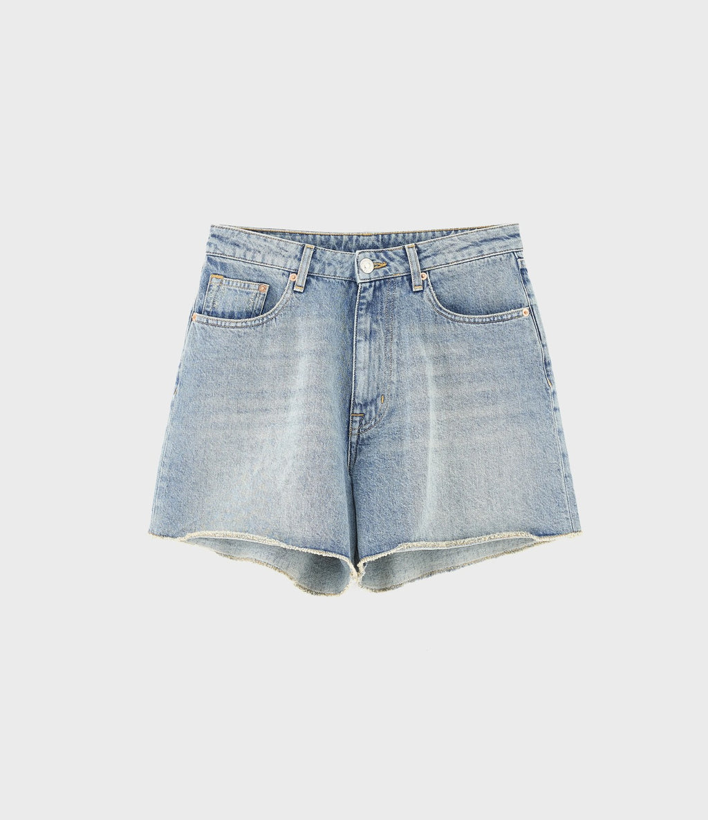 Bellerose Pactol Short Denim Bleu