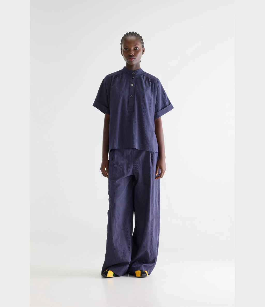 Bellerose Pear Chemise Rayures Marine