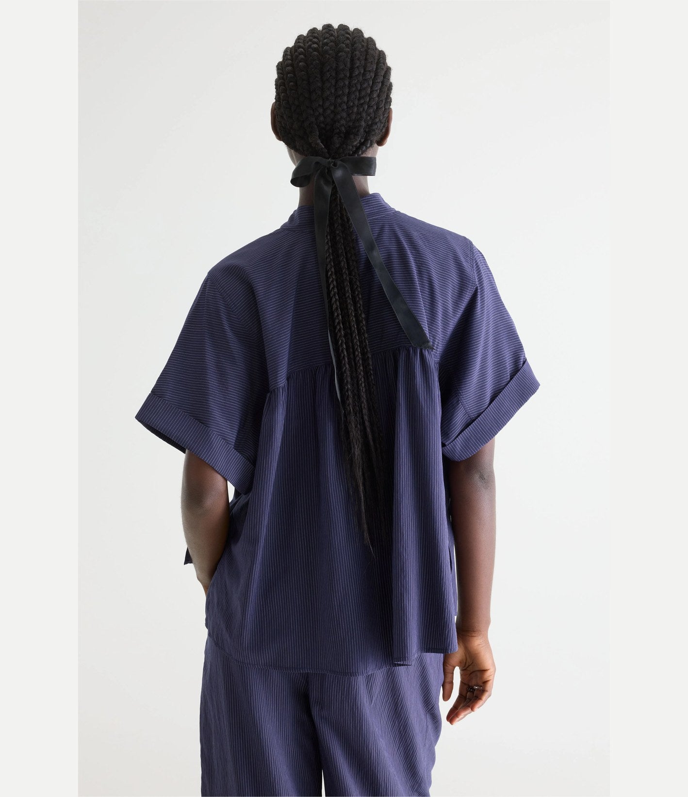Bellerose Pear Chemise Rayures Marine