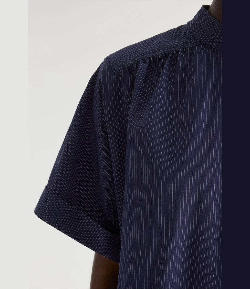 Bellerose Pear Chemise Rayures Marine