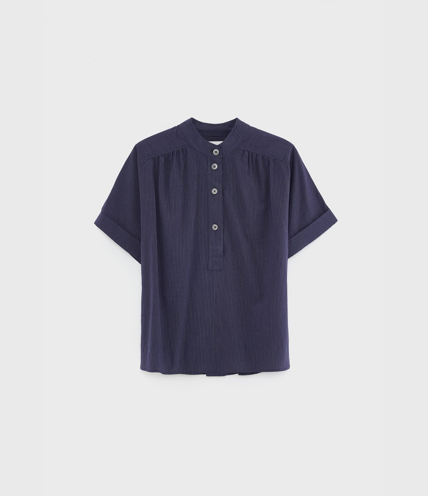 Bellerose Pear Chemise Rayures Marine