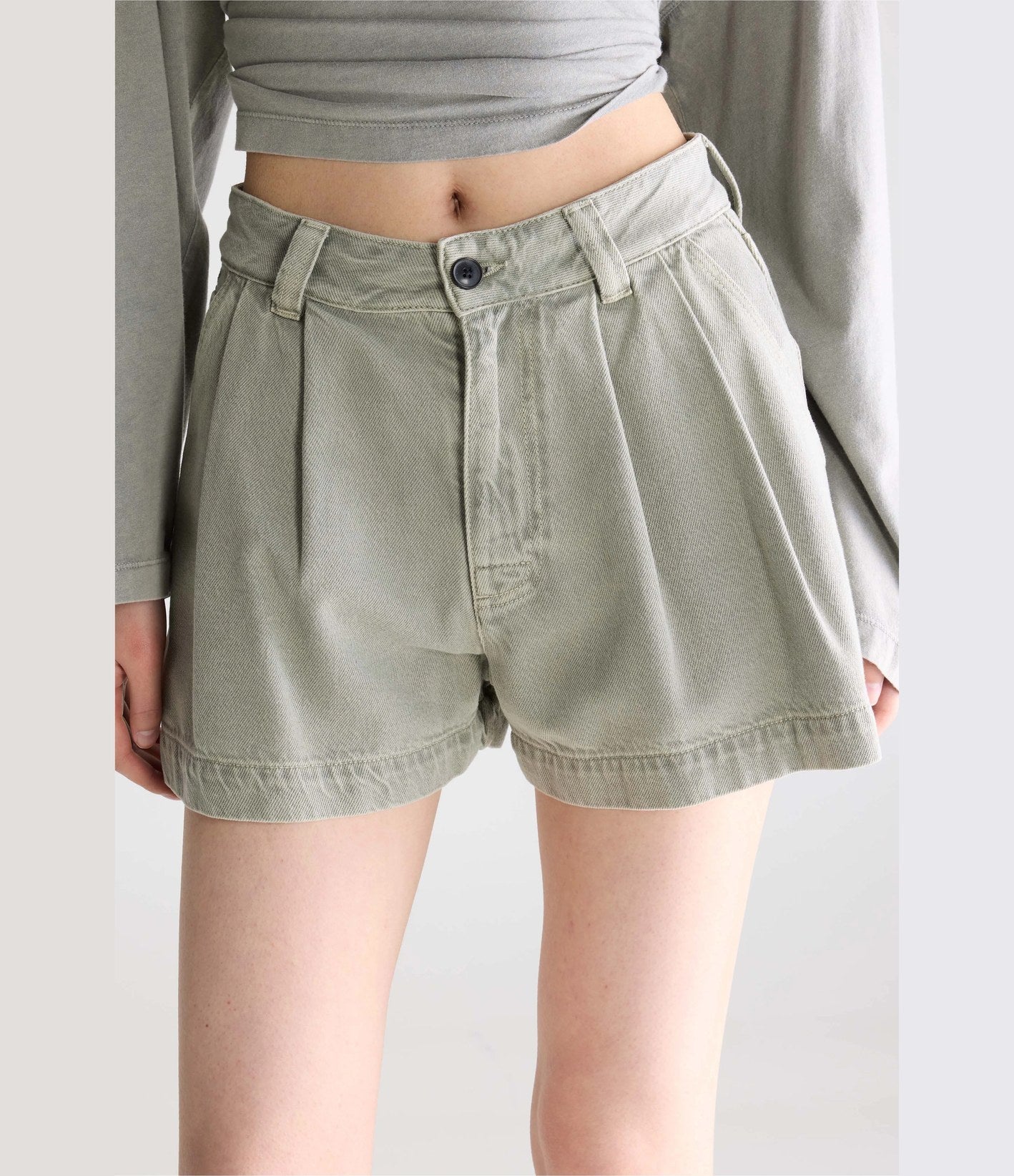 Bellerose Prisma Shorts Verde Salvia