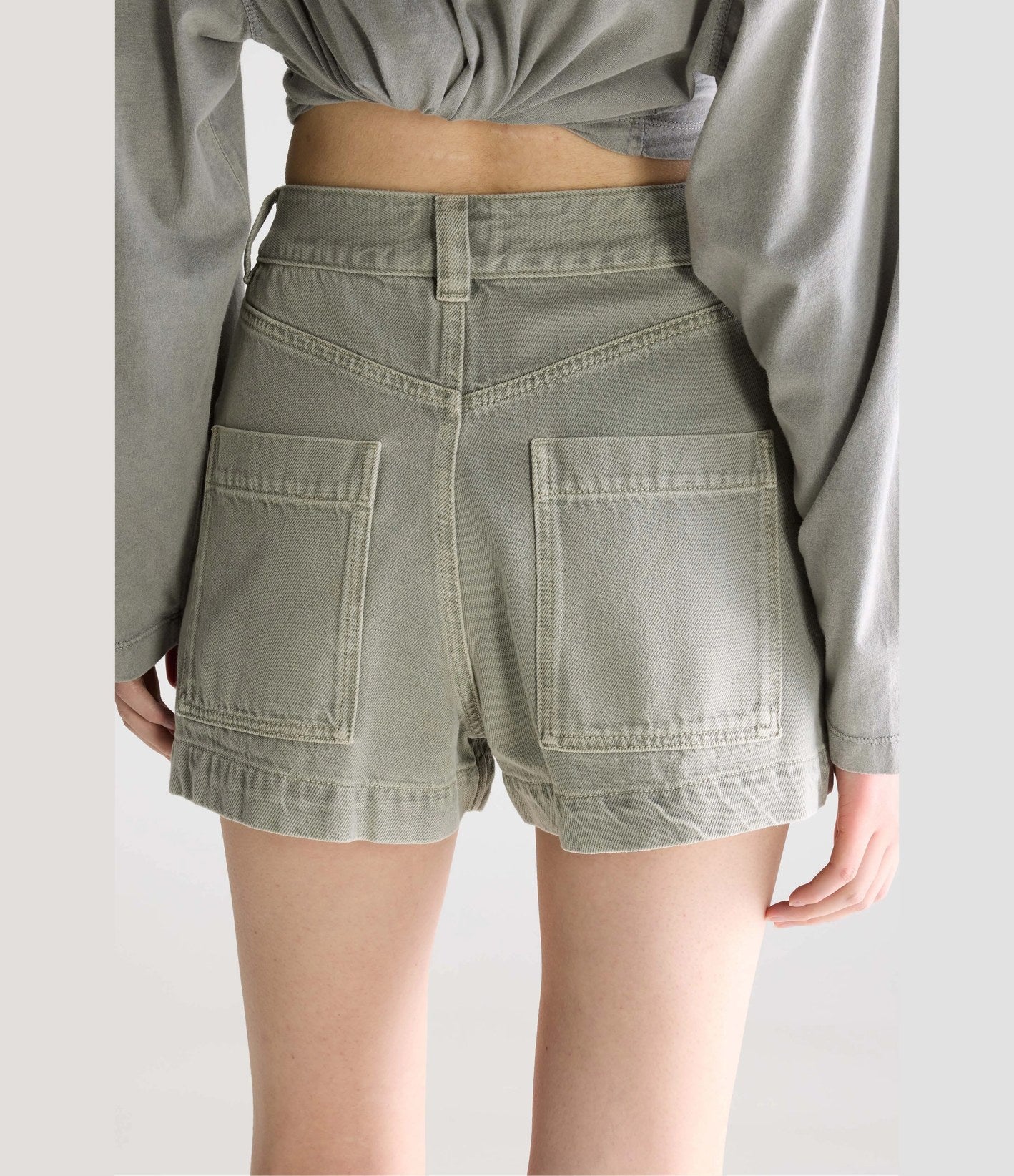 Bellerose Prisma Shorts Verde Salvia
