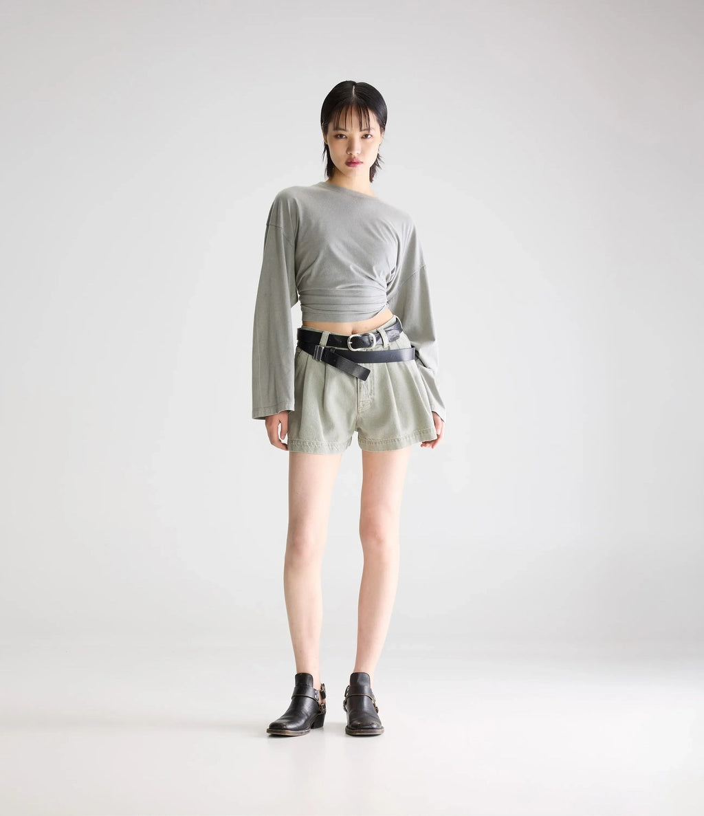 Bellerose Prisma Shorts Verde Salvia